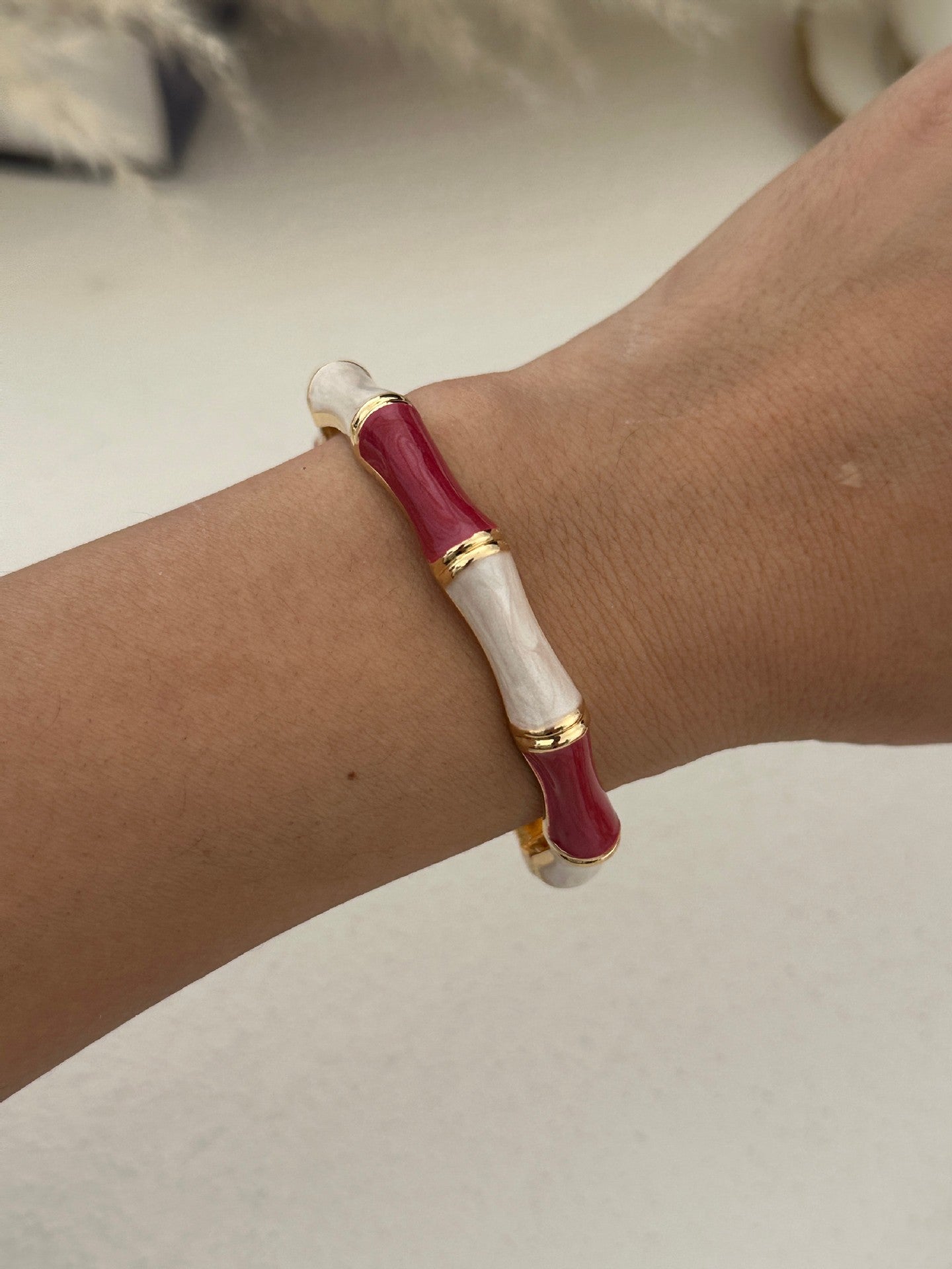 Alloy Female Personality Enamel Drop Oil Vacation Style Bracelets