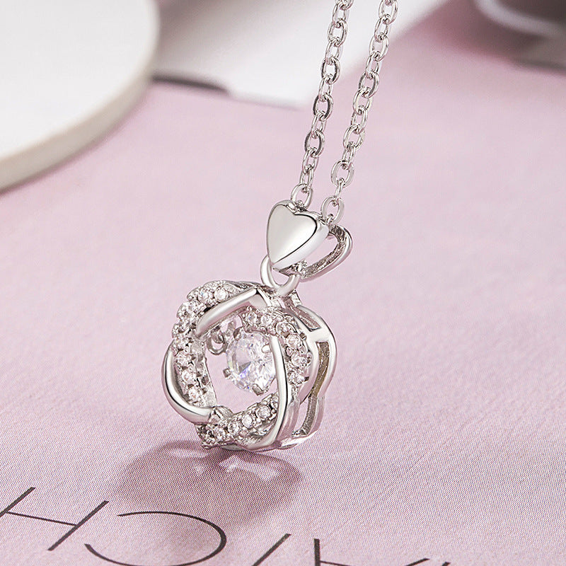 Women's Heart For Light Luxury Minority Design Necklaces