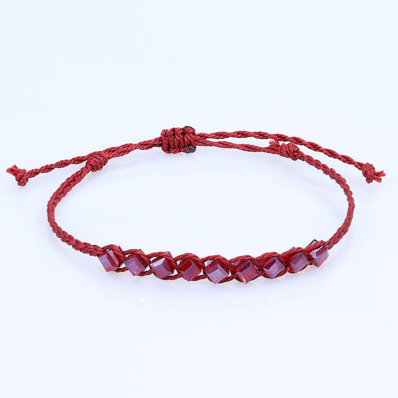 Women's Woven Waterproof Wax Line Bohemian Creative Elegant Bracelet