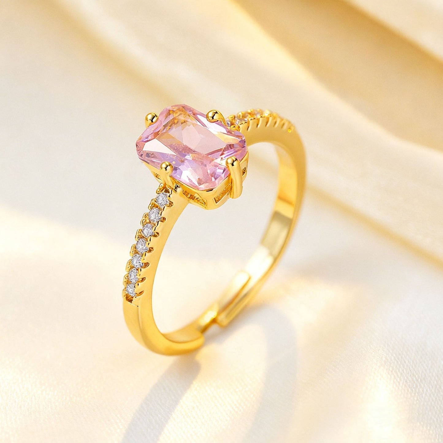 Light Luxury High Sense Opening Adjustable Rings