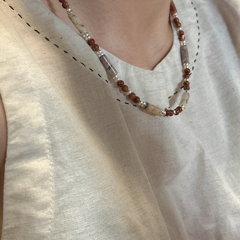 Korean Style Niche Design Late Autumn Brown Necklaces