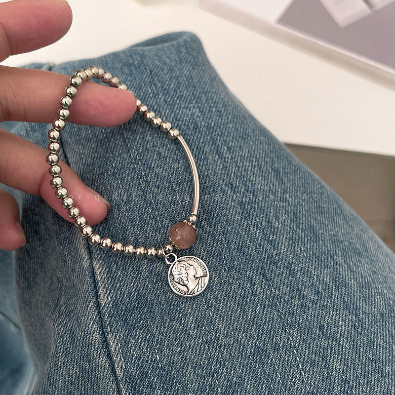 Bracelets de conception fraîche d'été pour femmes à Quartz fraise