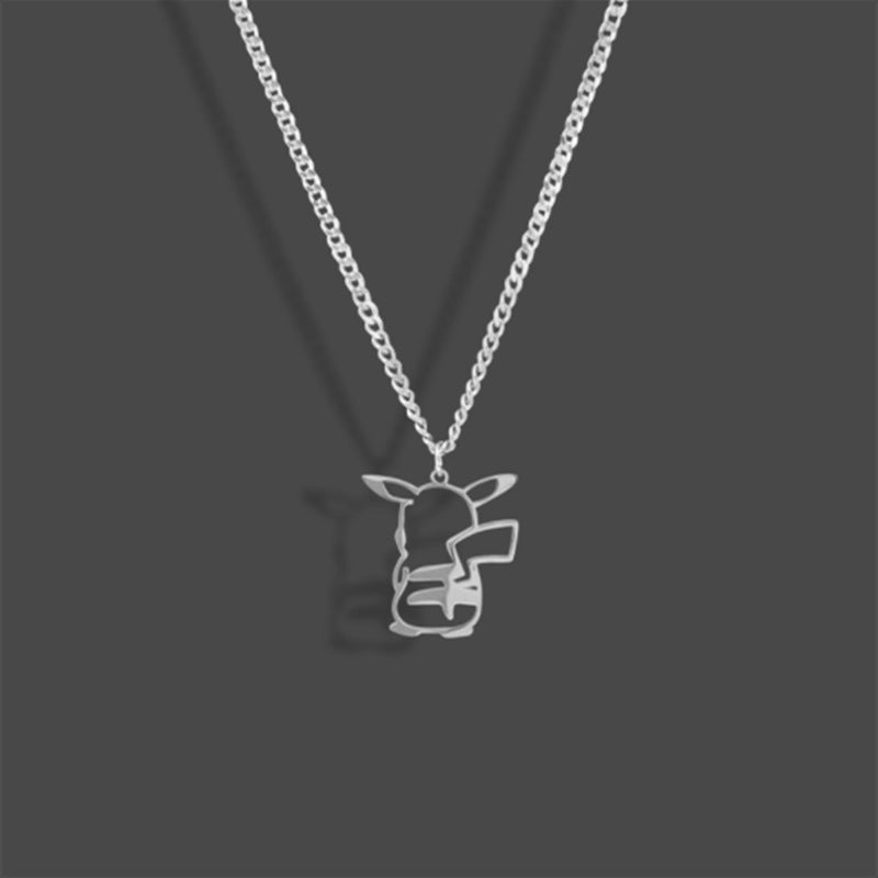 Hip Hop Trendy Couple Man And Woman Necklaces