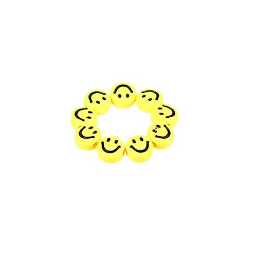 Bead Flower Colorful Woven Small Index Finger Female Rings