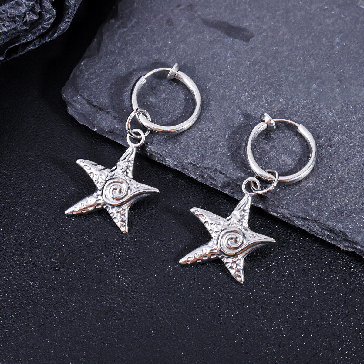 Men's Earless Light Luxury Fashion Female Niche Ear Clip