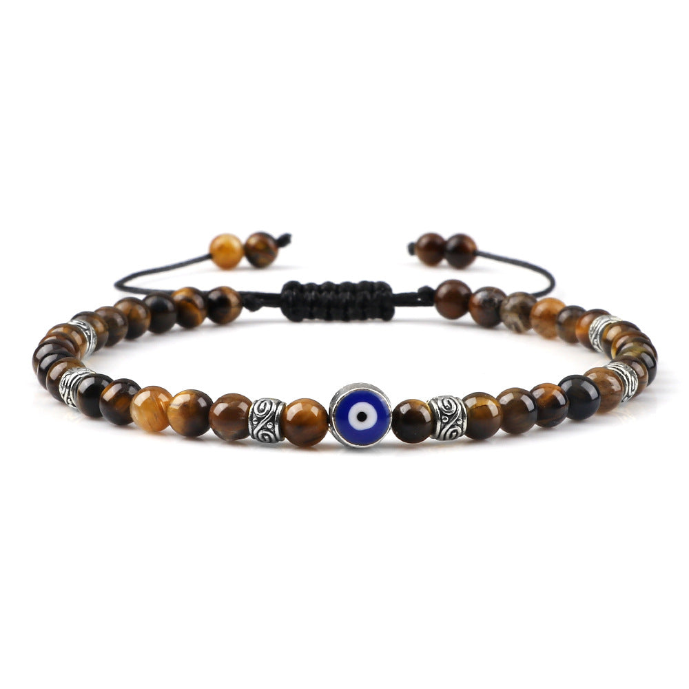 Eye Vintage Devil's Girlfriends Beaded Weave Bracelet