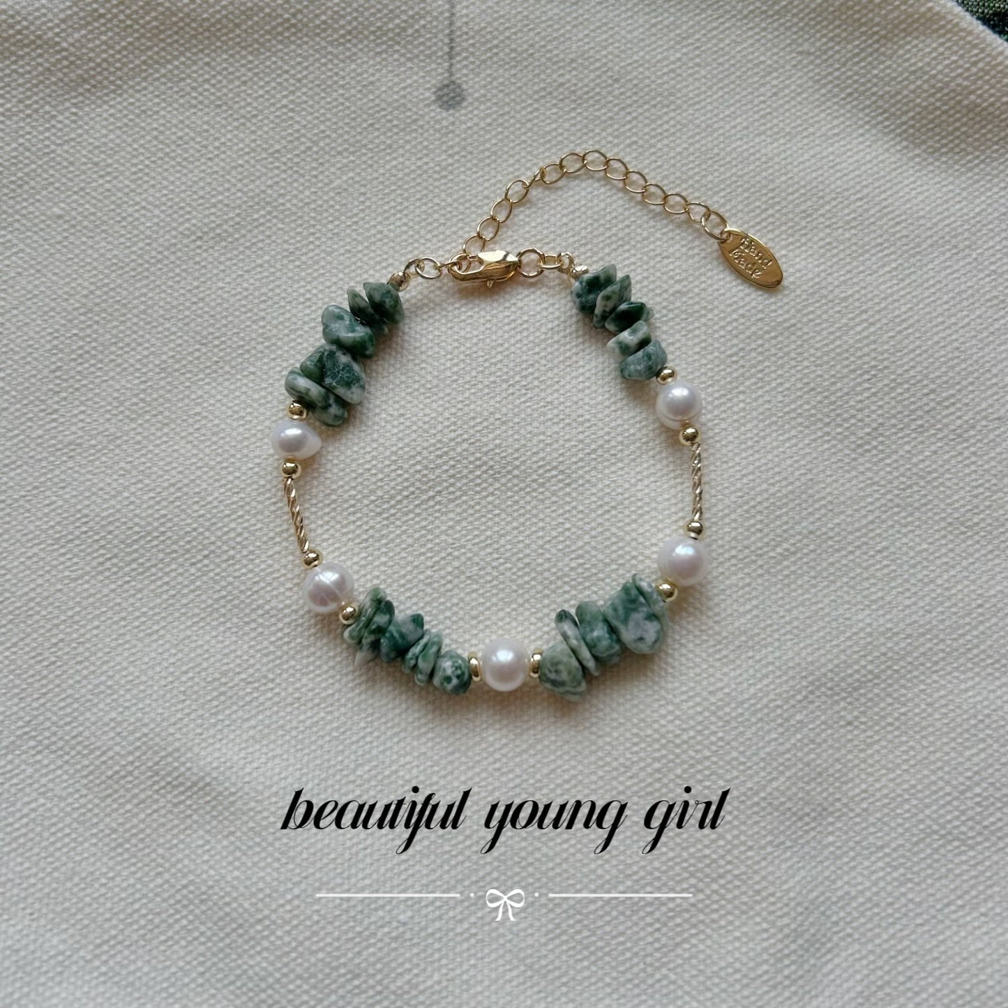 Summer Personality White High-grade Light Luxury Bracelets