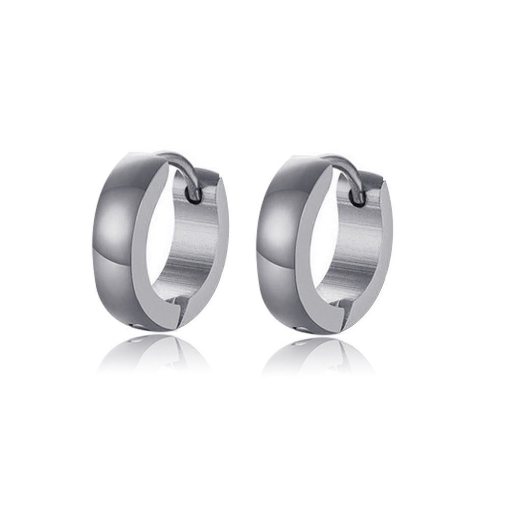 Men's & Women's Multi Stainless Steel Quality Titanium Glossy Rings