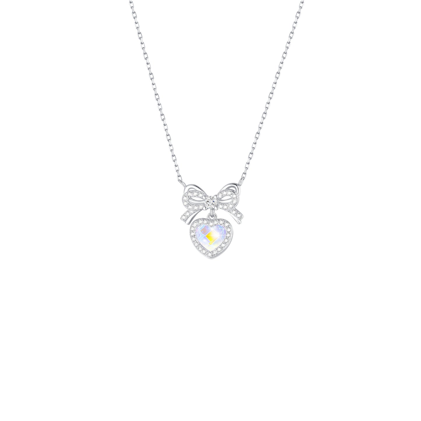 Sterling Silber Aurora Heart Light Luxusarmbänder für Damen