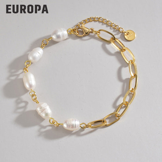 Women's Design Vacuum Gold-plated For Elegant Graceful Bracelets