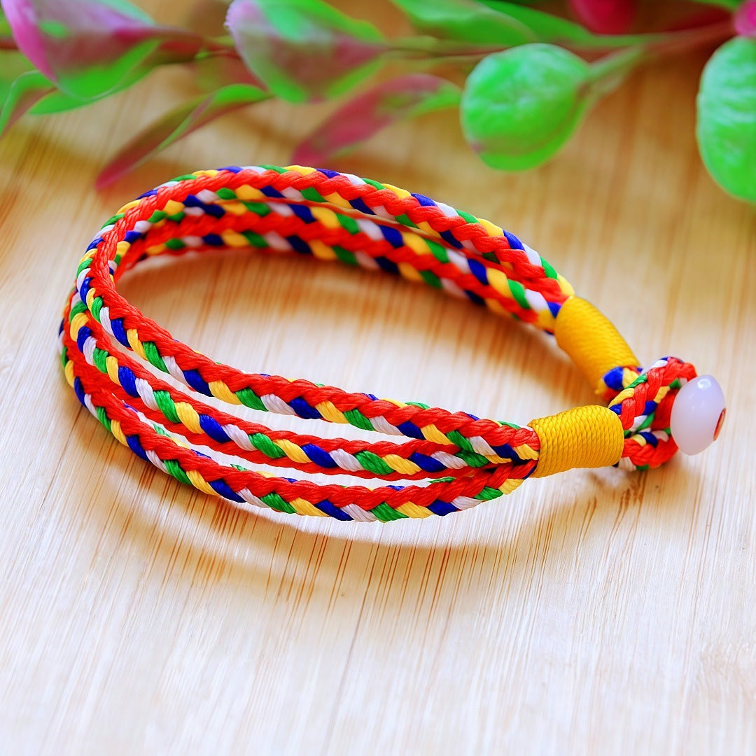 Colorful Wire Carrying Strap Adult Perfume Bag Dragon Boat Festival Bracelets