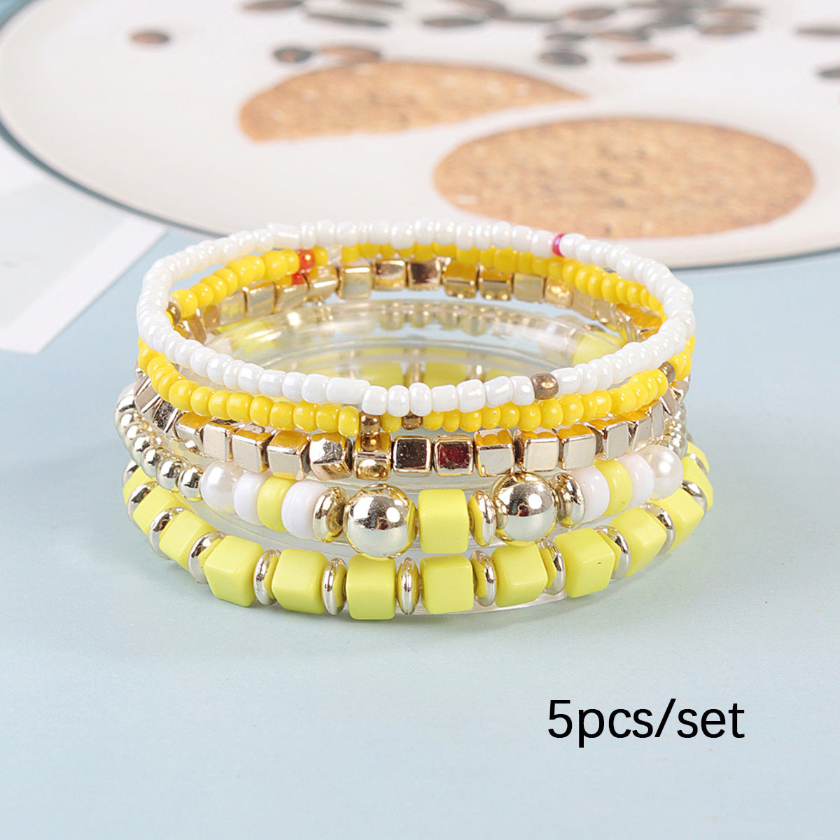 Chinese Style Beads Stringed Temperamental Minority Bracelet