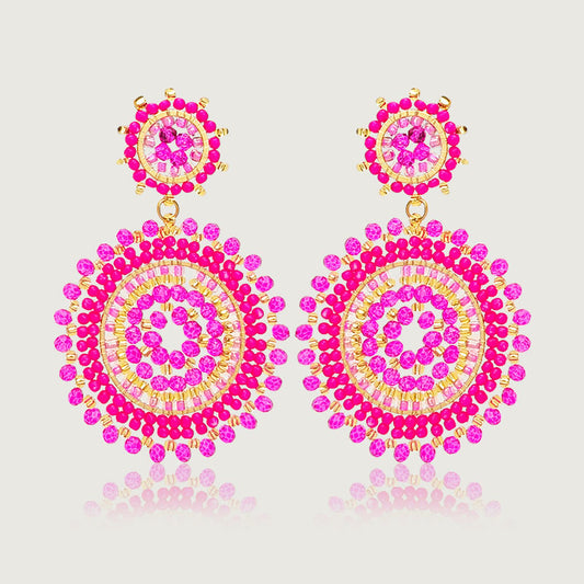 Beaded Bohemian Style Fashion Personalized For Earrings