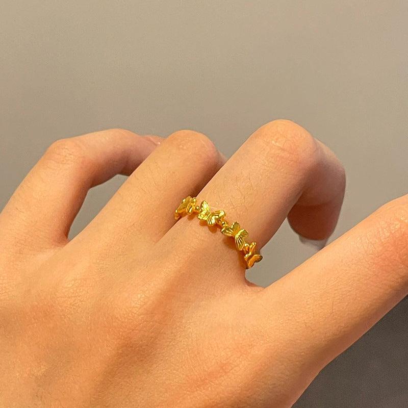 Minority Design French Commuter Opening Adjustable Index Finger Gifts For Ring