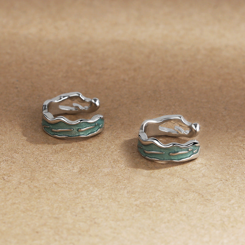 Women's & Men's Graceful Corrosion Hollow Texture Design Trendy Rings
