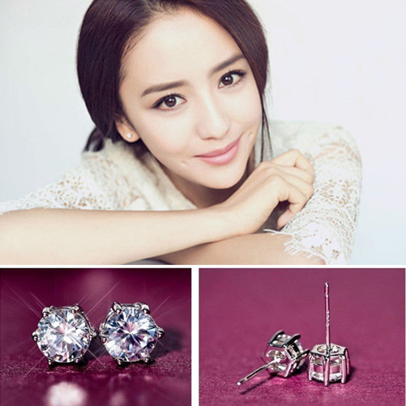 Women's & Men's Zircon Sier Simple Ear Bone Trendy Imitation Rings