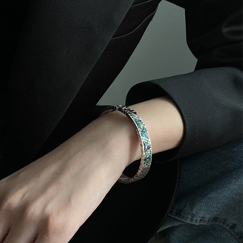 Totem Open-ended Female Style Niche Design Fashion Retro Characteristic Bracelets