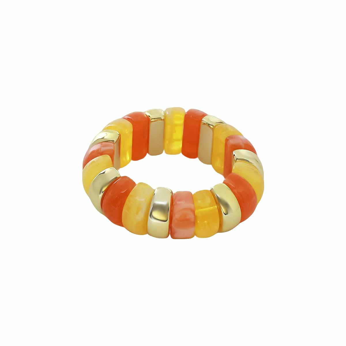 Fashion Exaggerated Geometry Irregular Resin Beaded Bracelet