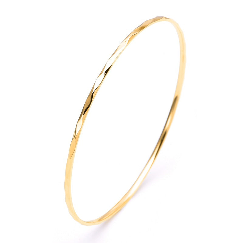Design Diamond-shaped Simple Inner Diameter Live Bracelet