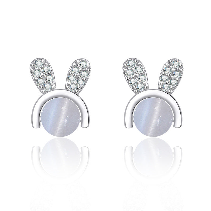 Boucles d'oreilles polyvalentes en pierre opale pour femmes, bijoux