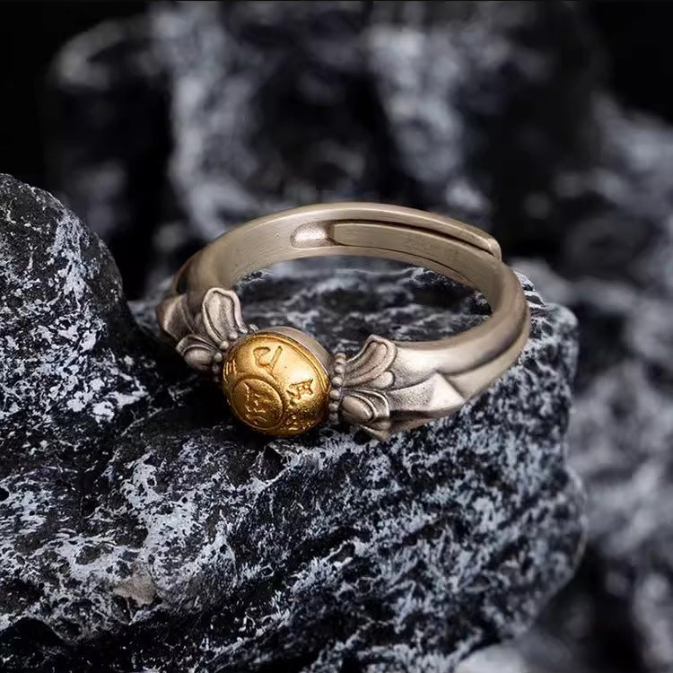Women's & Men's Retro Wisdom Eye Ethnic Style National Fashion Handmade Art Rings