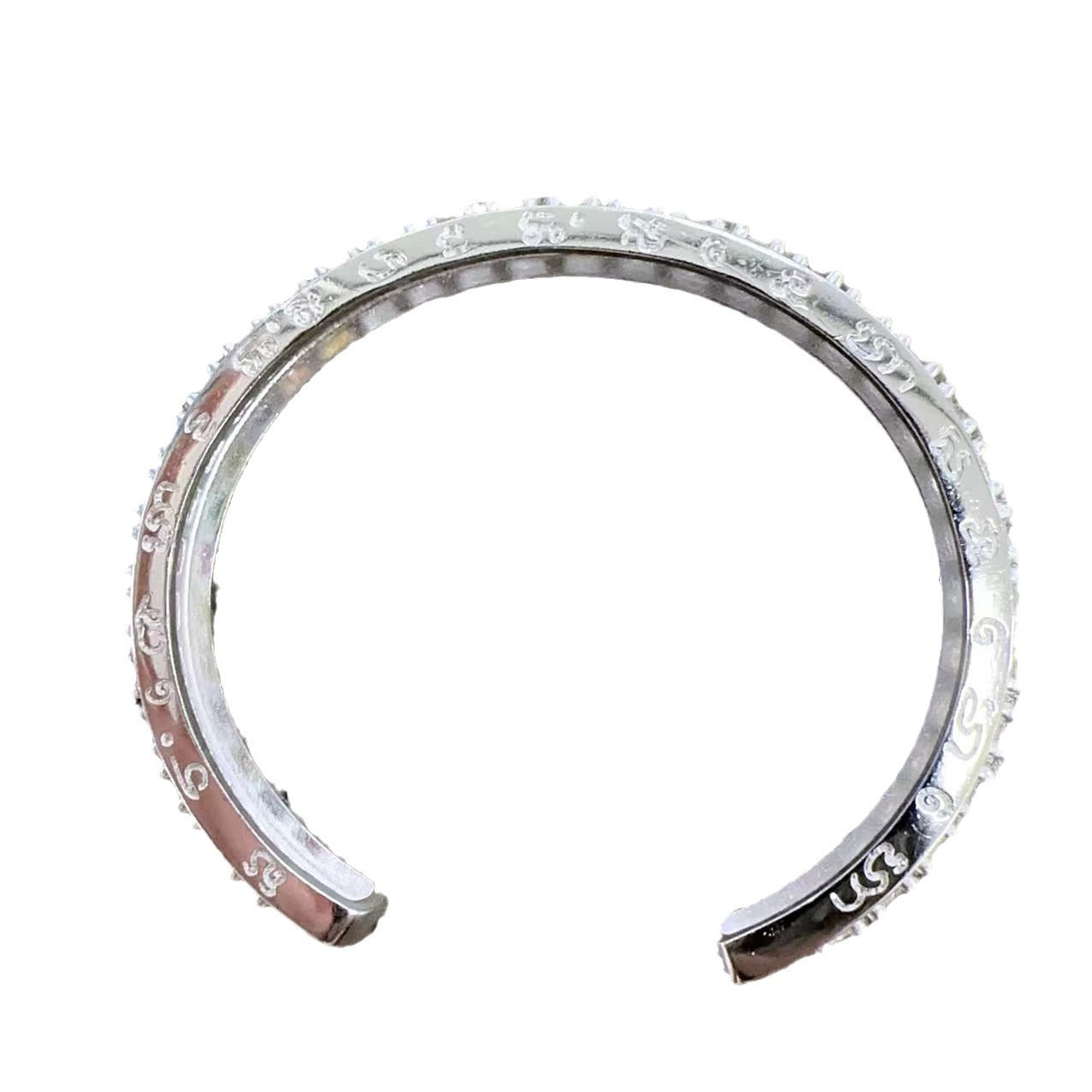 Dollar Man Colorful Female Opening Adjustable Imitation Moissanite Full Diamond Bracelets