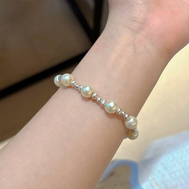 Women's Pearl Brace Lace Light Luxury High-grade Bracelet