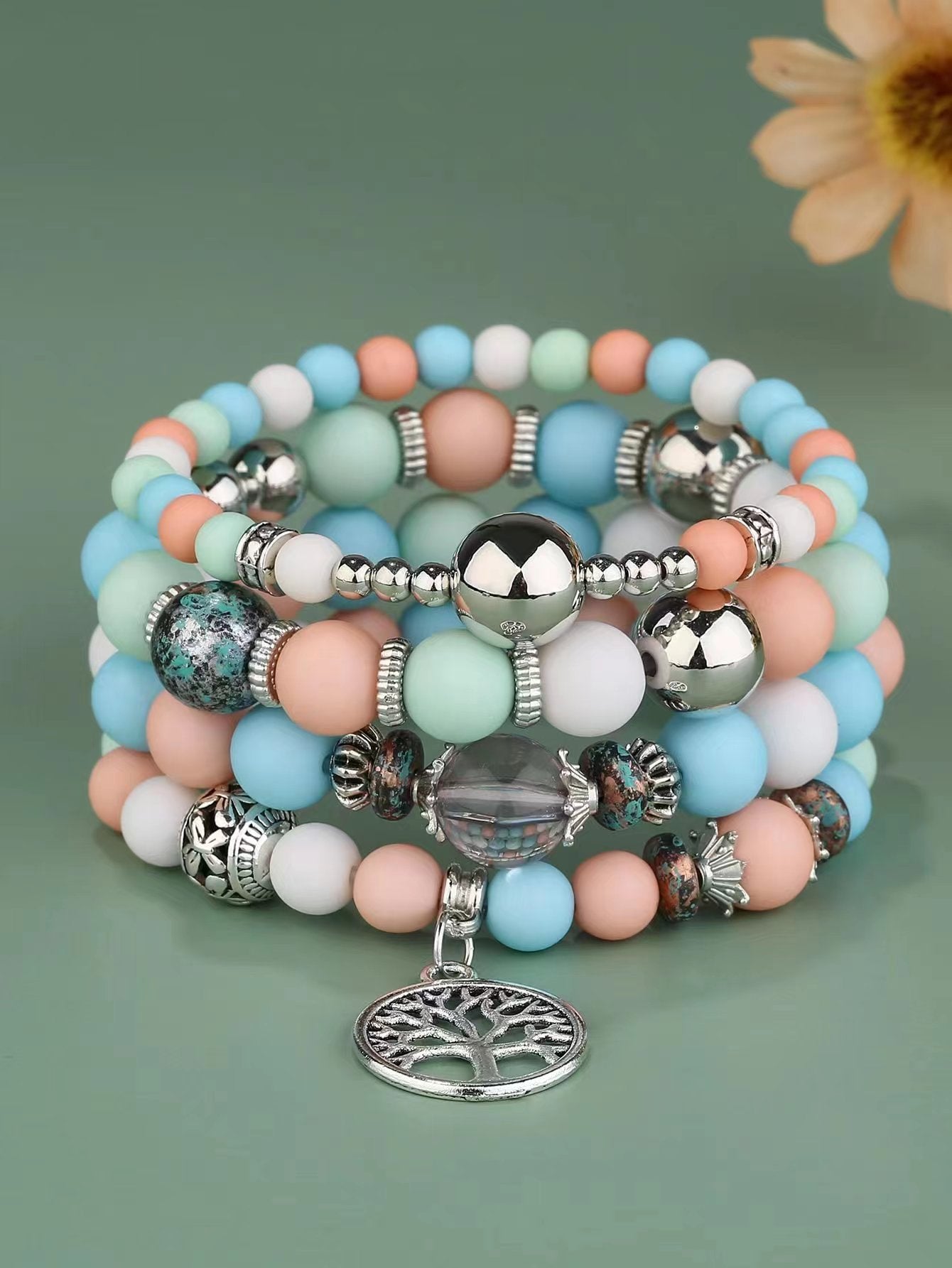 Women's Bohemian Creative Jewelry Tassel Beaded Fashion Bracelets