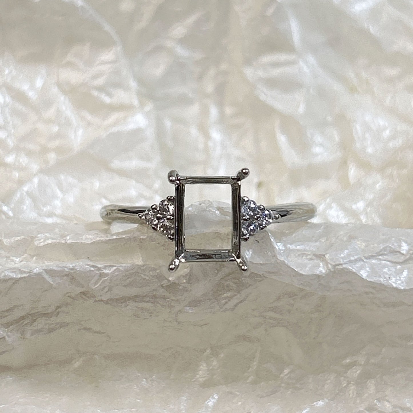 Setting Opening Adjustable Various Sizes Big Diamond Rings