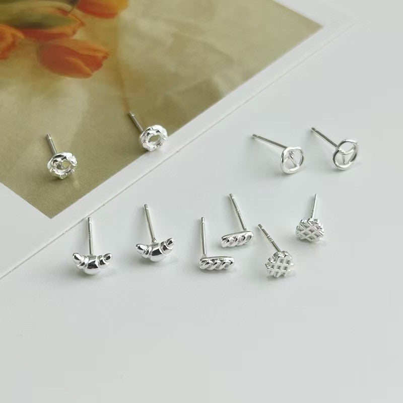 Small Cute Sweet Ear Personalized Niche Design High-grade Sense Fashionable Earrings