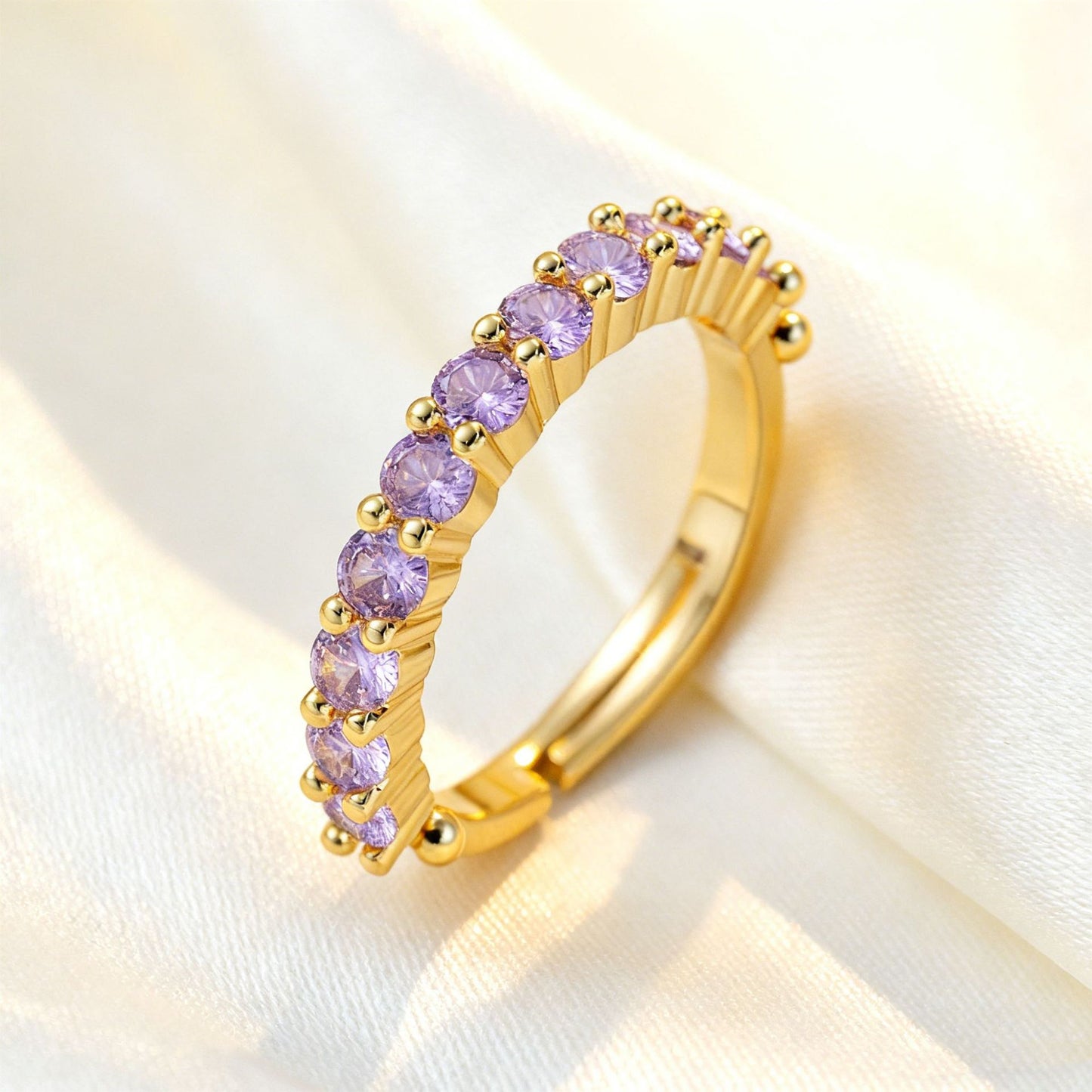 Light Luxury High Sense Opening Adjustable Rings