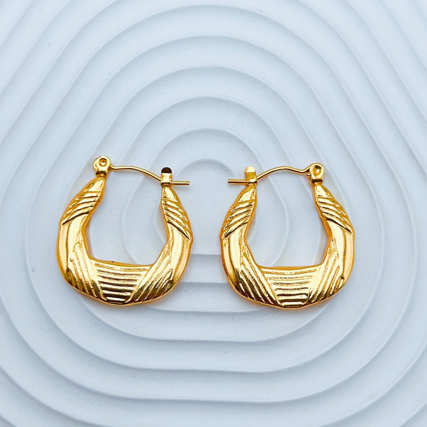 Tassel Ear Clip Female Stainless Steel Niche Exaggerated Earrings