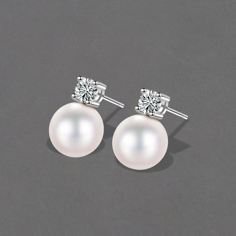 Drama World Kim Ear Imitation Pearl Earrings