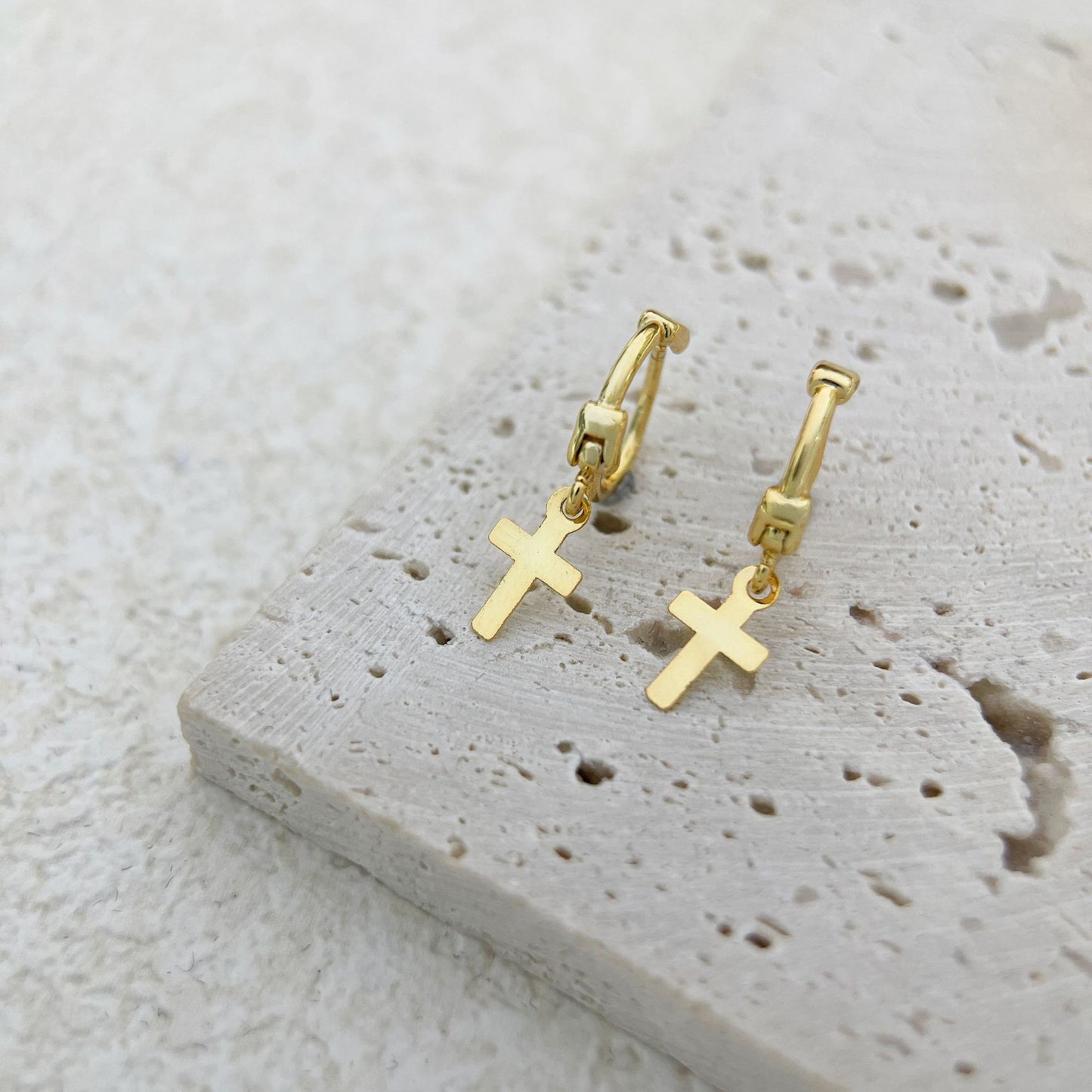 Pentagram Simple Temperamental Cross Clip Fashion Ear Buckle