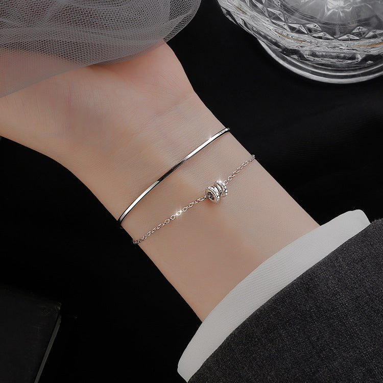 Small Waist Korean Style Simple Fashion Twin Light Luxury Minority Bracelet