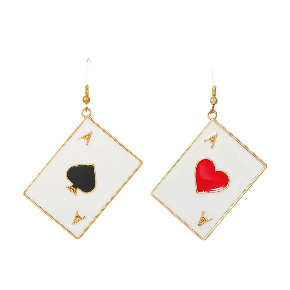 Cold Talk Jewelry Simple Personality Creative Design Earrings