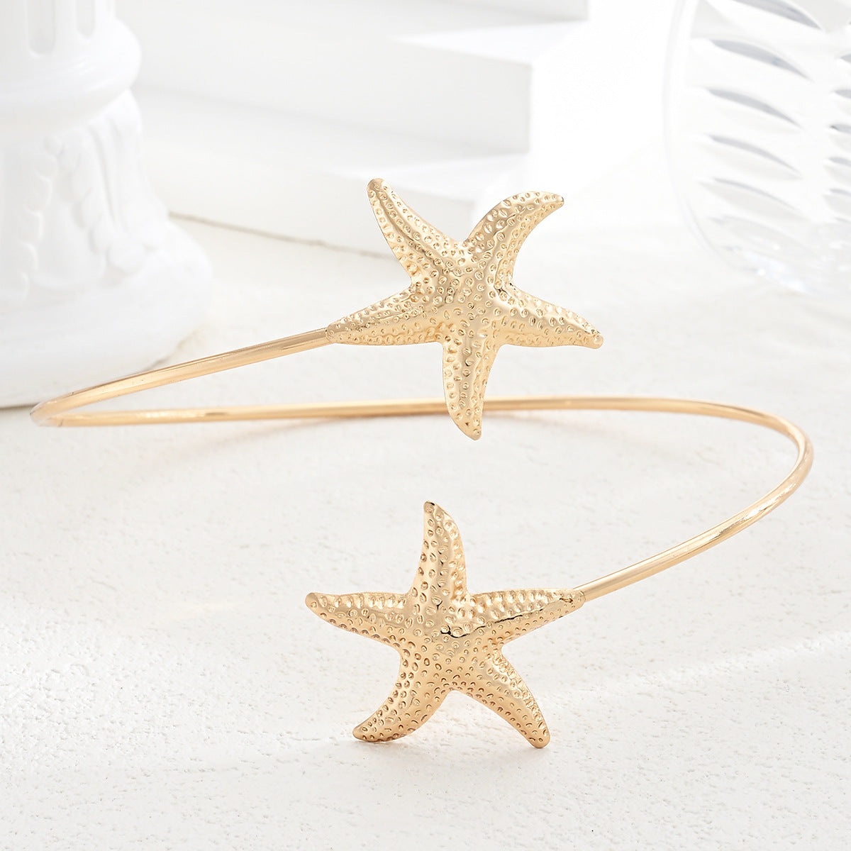 Fashionable Exaggerated Mirror Wide Edge Open-ended Light Luxury Simplicity Personalized Bracelet