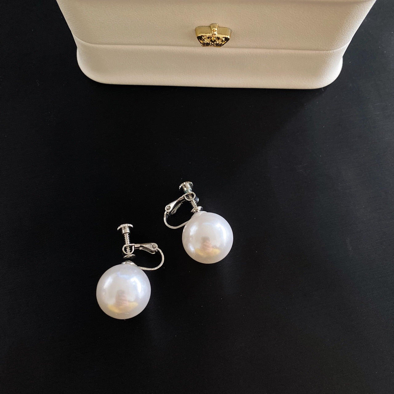 Pearl Ear Temperament Wild Small Style Female Stud Earrings