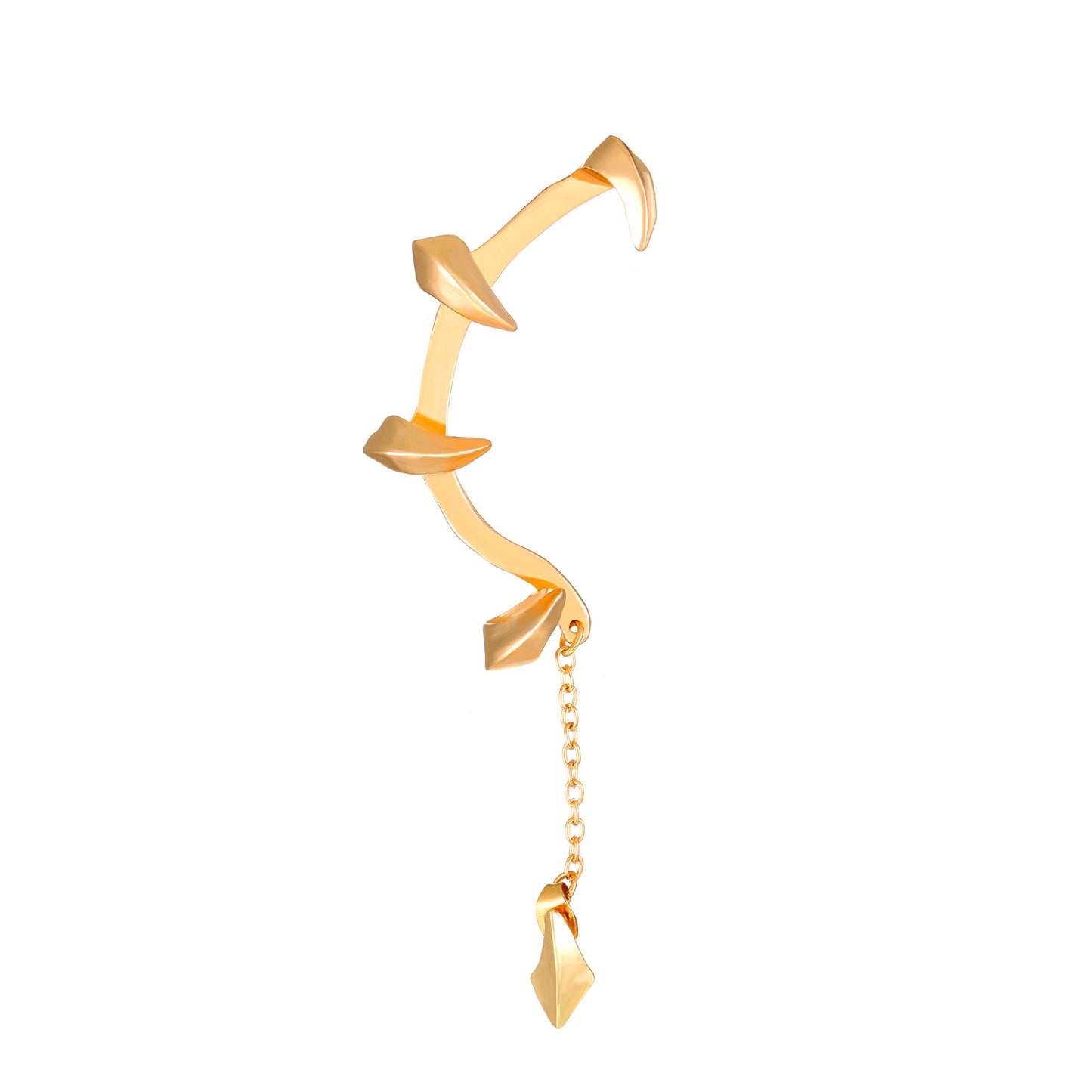 Dark Devil Pointed Without Pierced High-grade Ear Clip