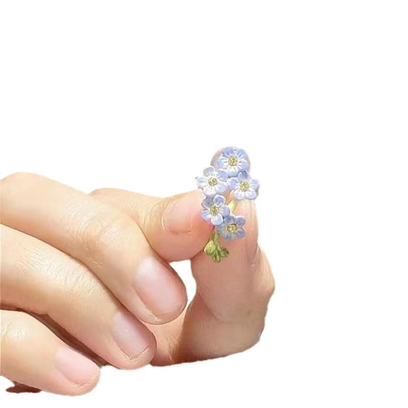 Vigorous Sunflower Flower Niche Temperament Fresh Sweet Mosquito Ear Clip