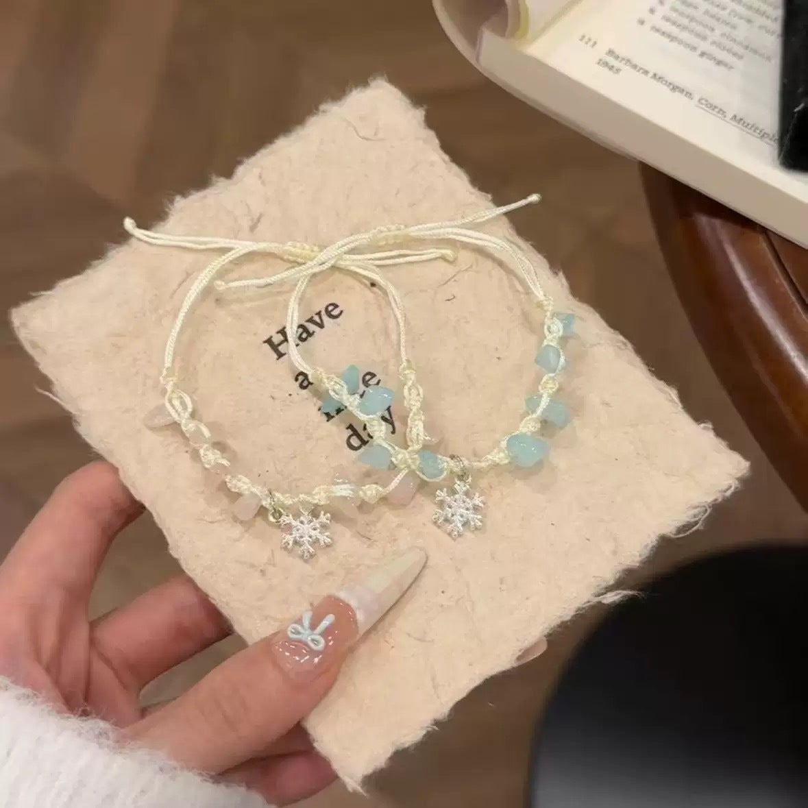 Female Hand-woven Minority Simple Fresh Sweet Girly Cute Carrying Bracelets