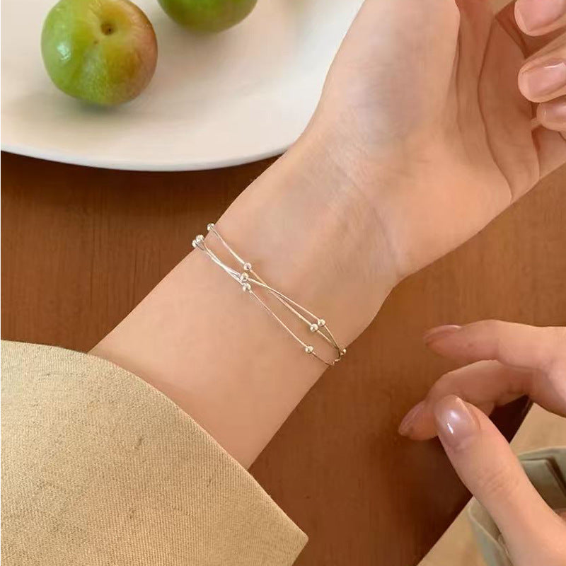 Women's Pearl Brace Lace Light Luxury High-grade Bracelet
