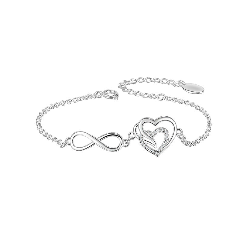 Heart-shaped Korean Style Popular Creative For Bracelets