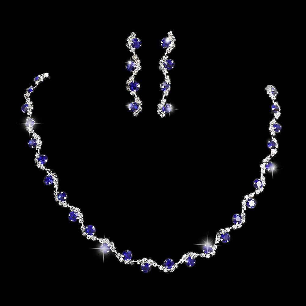 Water Drop Bride Wedding High Quality Claw Necklaces