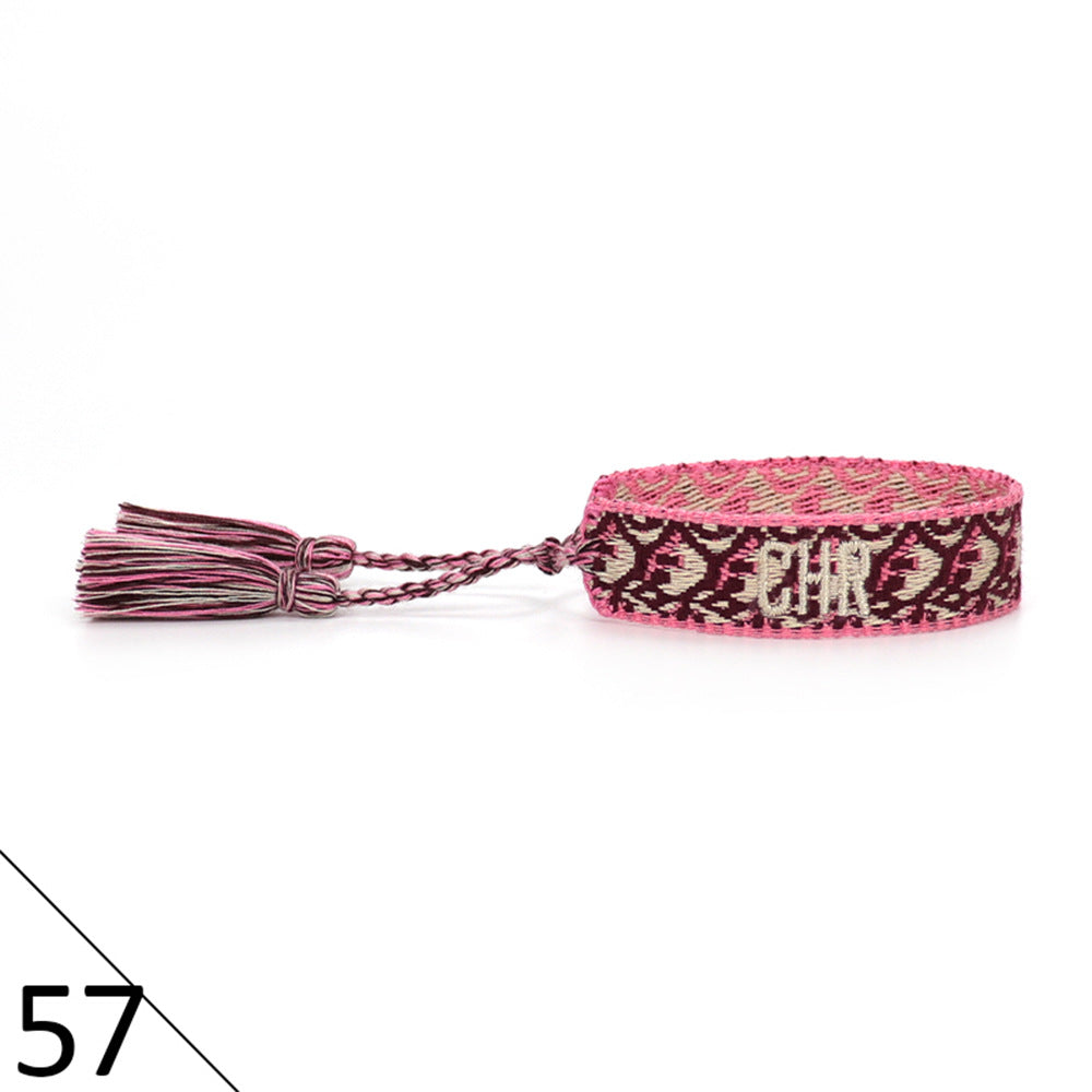 Hand Weaving Fashion Simple Wrist Strap Bracelets