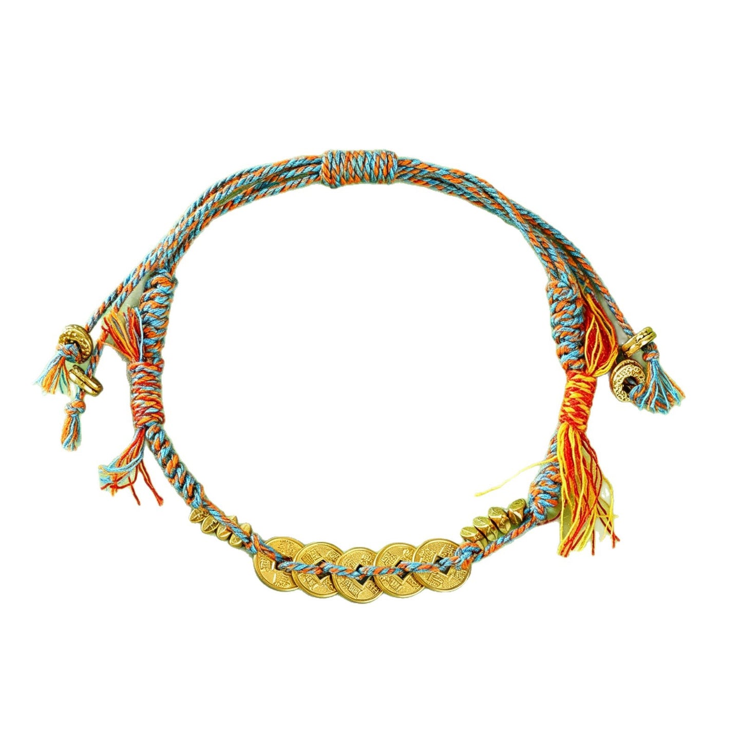 Boat Festival Colorful Rope Hand-woven Line Ethnic Style Hand Couple Bracelet