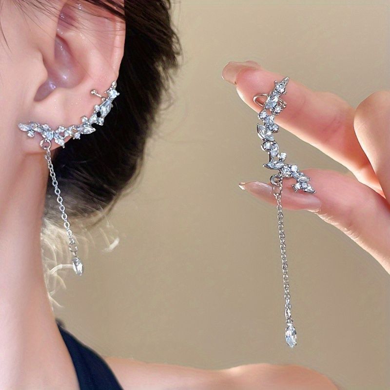 Round Bone Retro Unique Design Dignified Clips Light Luxury Ear Clip