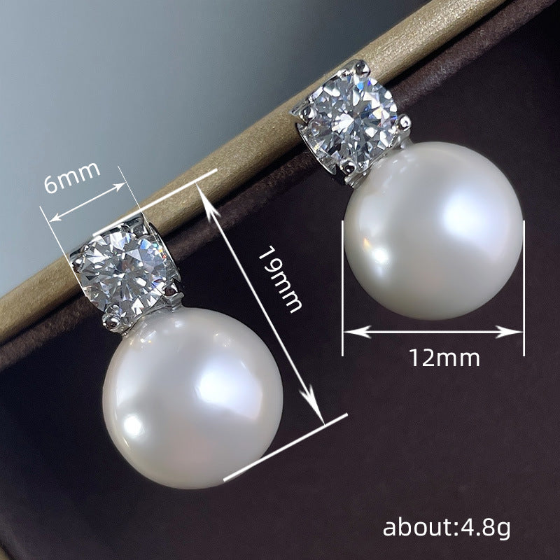 Shi Simple Imitation Pearl Bride Bridesmaid Fashionable Rings
