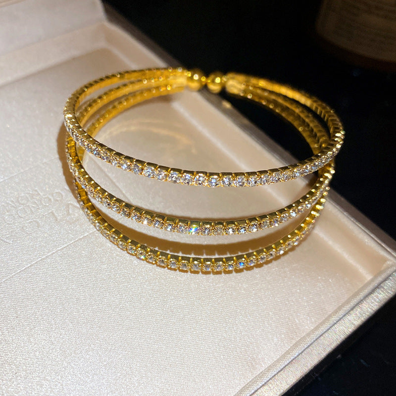 Round Light Luxury High-grade Fashion Minimalist Bracelet