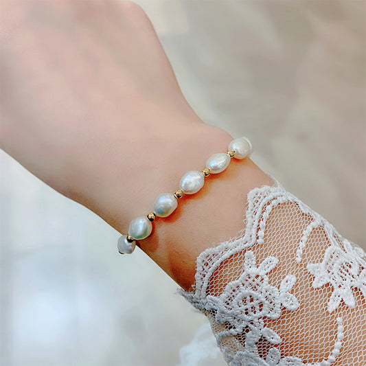 Water Pearl Simplicity Female Pull Design Bracelets